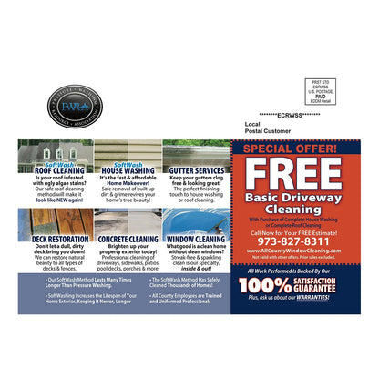 Dirty Home Medium Postcard Back Design