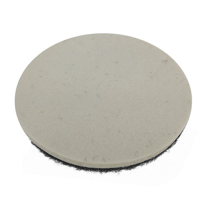 GlassRenu Felt Polishing Pad - 6 Inch - Angle View