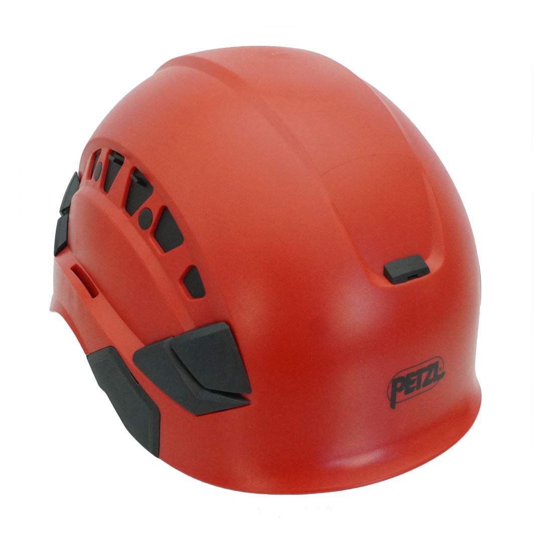 Red Petzl Vertex Vent Helmet Aerial Right Angle View