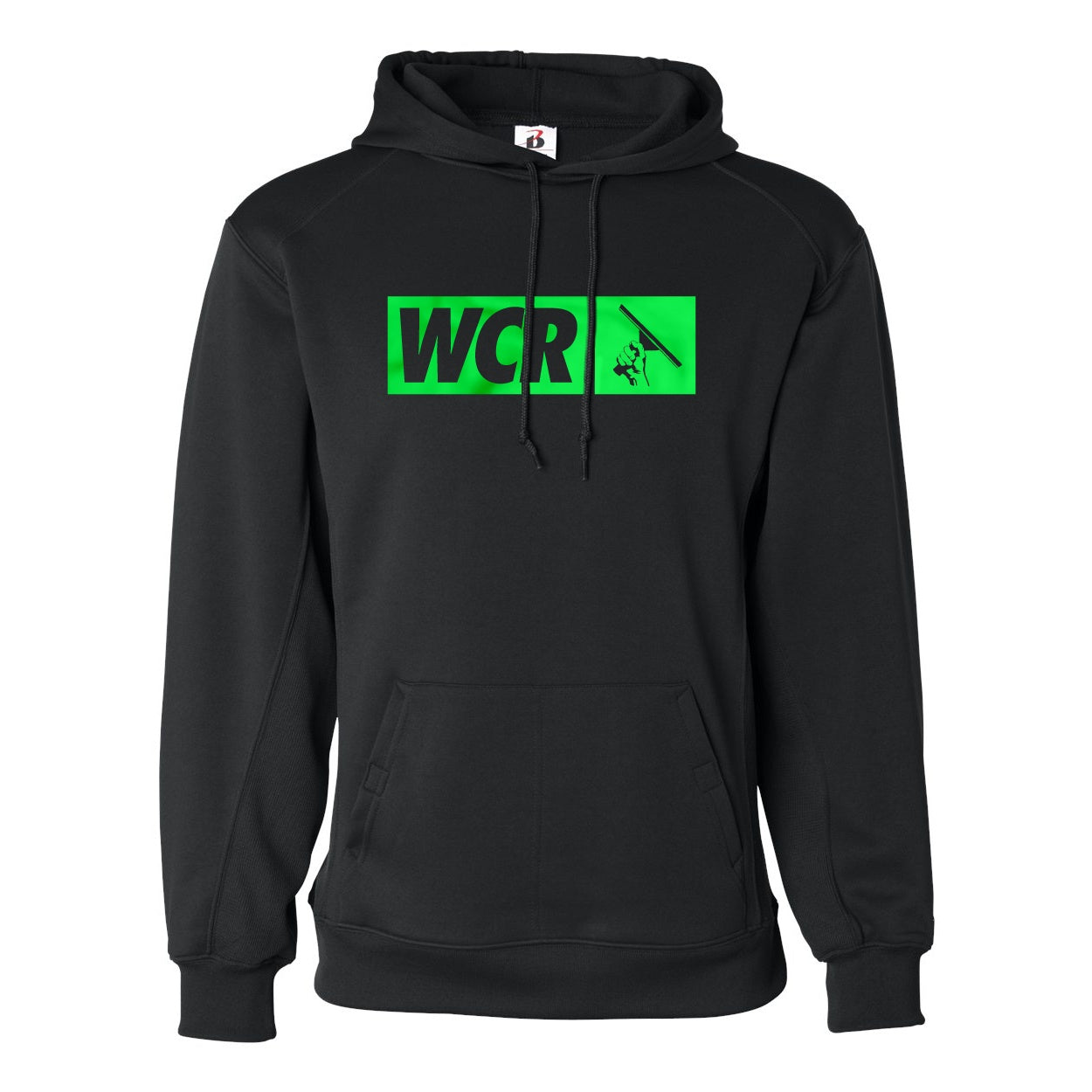 WCR Gym Bro Hoodie Front View