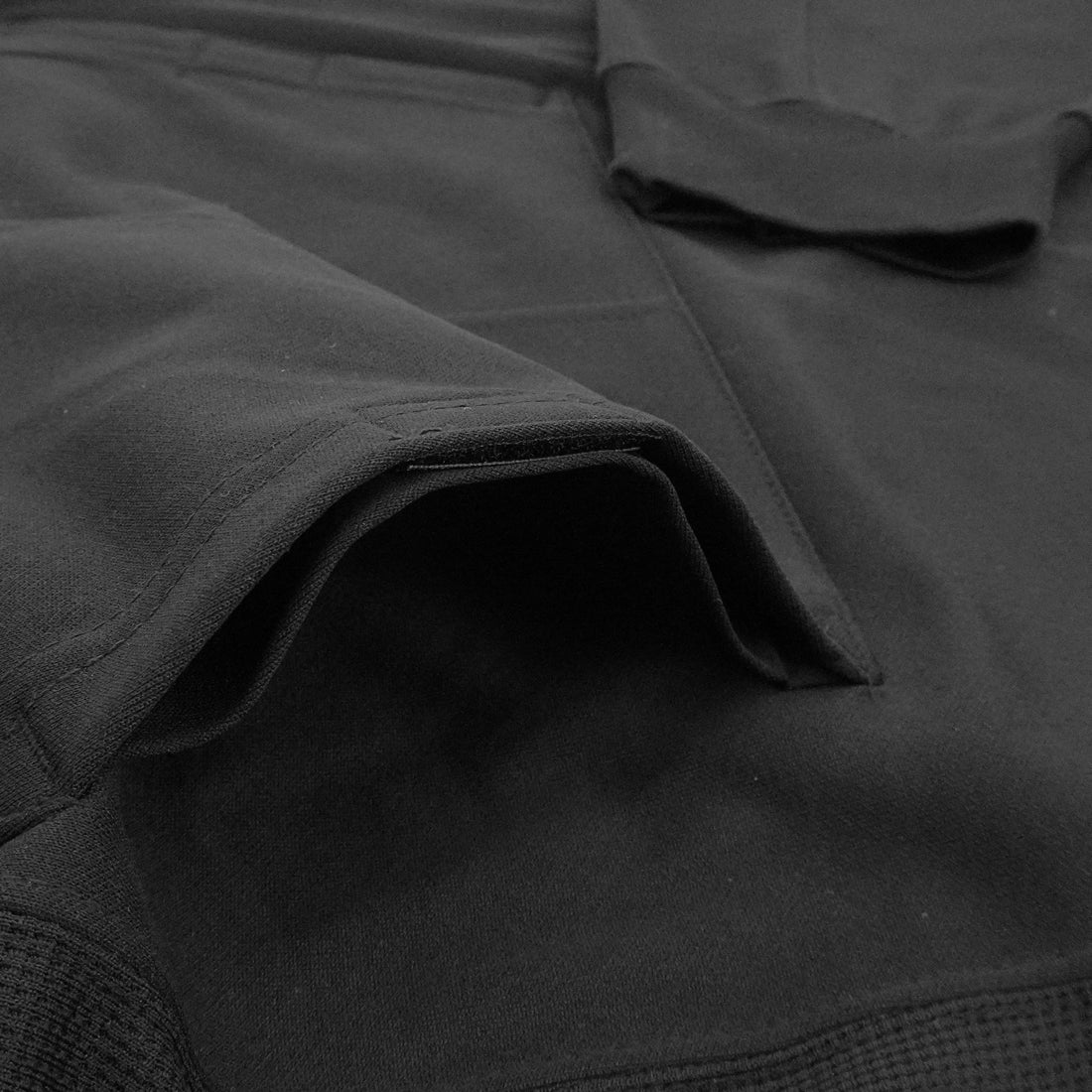 WCR Gym Bro Hoodie Closed Pocket Close Up Oblique View