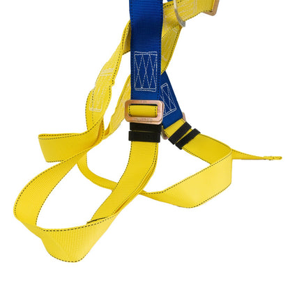 Gemtor Full Body Vest Universal Harness 933-2 - Pass-Thru Buckle Bottom View