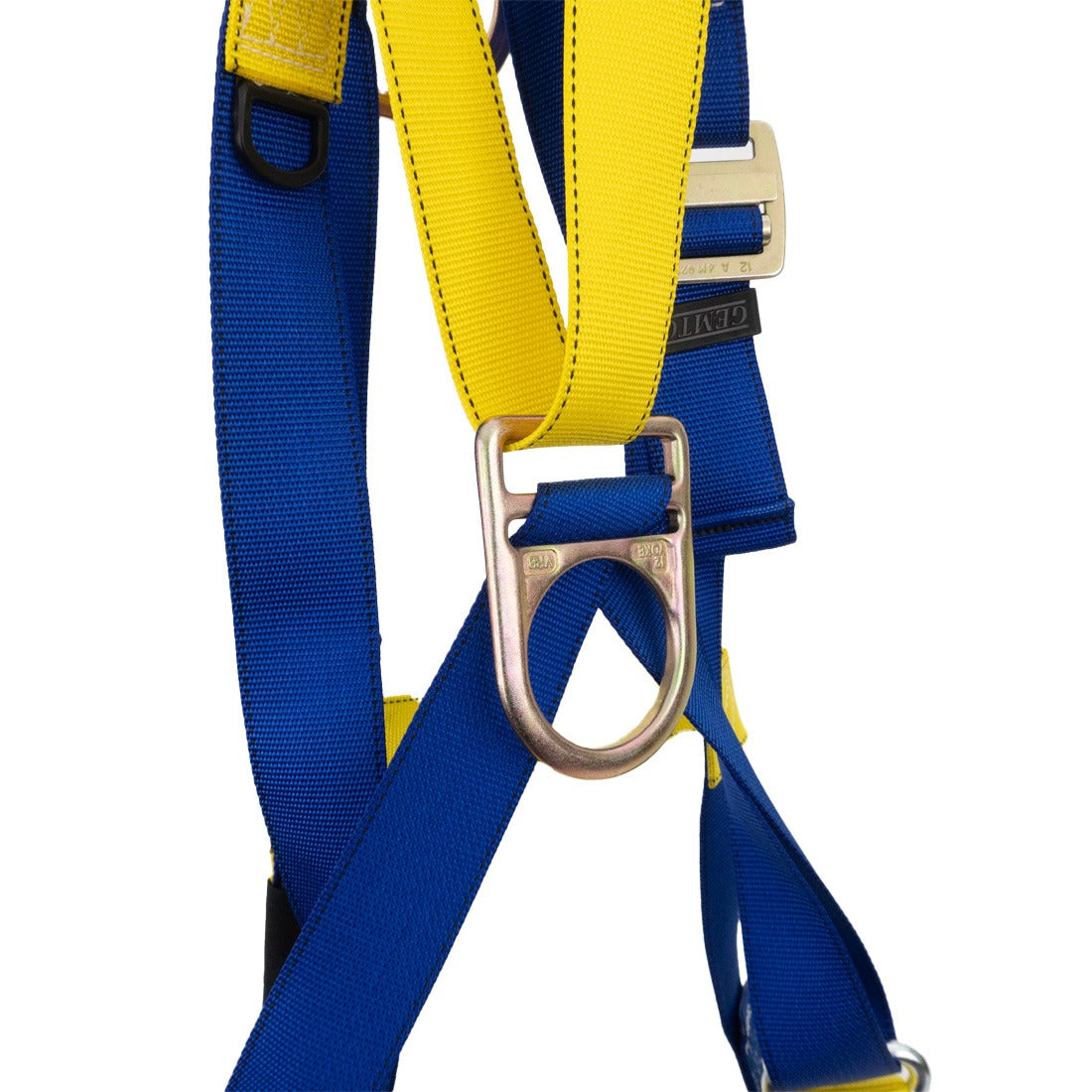 Gemtor Full Body Vest Universal Harness 833-2 - Tongue Buckles Back View