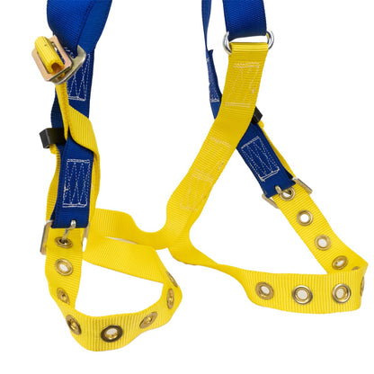 Gemtor Full Body Vest Universal Harness 833-2 - Tongue Buckles Bottom View