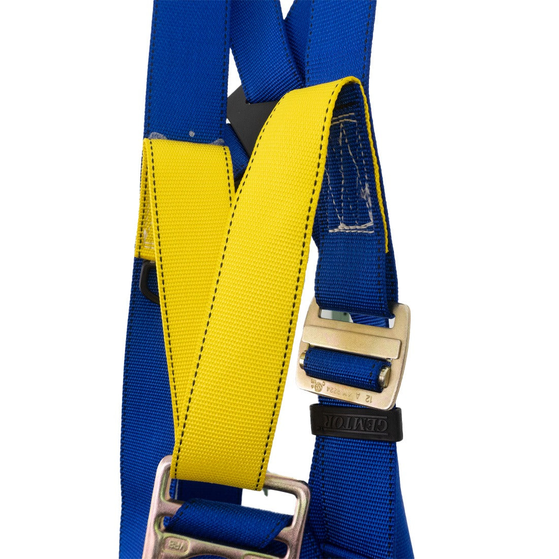 Gemtor Full Body Vest Universal Harness 833-2 - Tongue Buckles Detail View