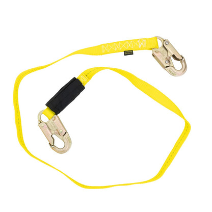 Gemtor Web Lanyard with Locking Snap Hooks 6 Foot Back View