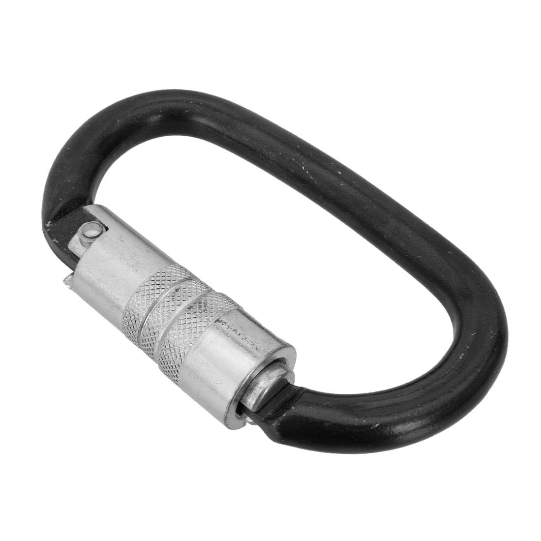 KONG ANSI Ovalone Carbon Steel Twist Lock Carabiner, High-Rise