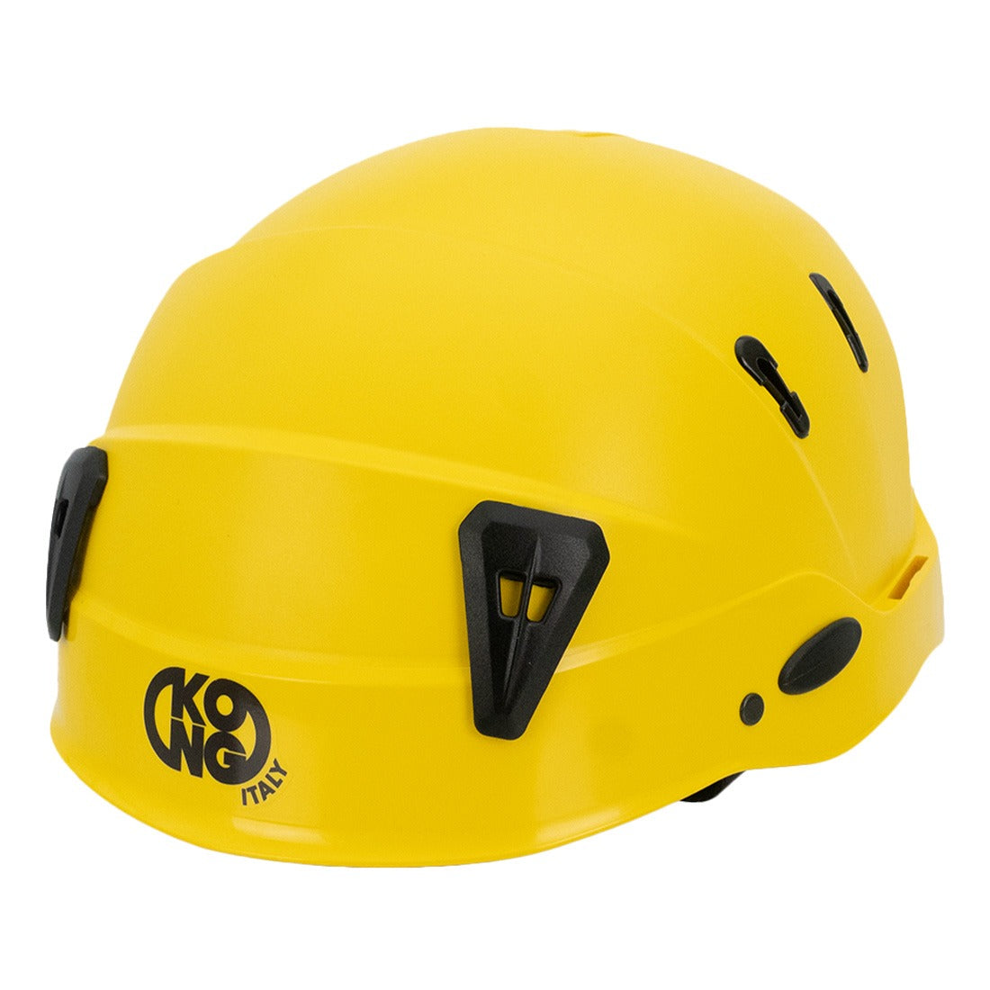 KONG Spin ANSI Helmet Yellow Full View