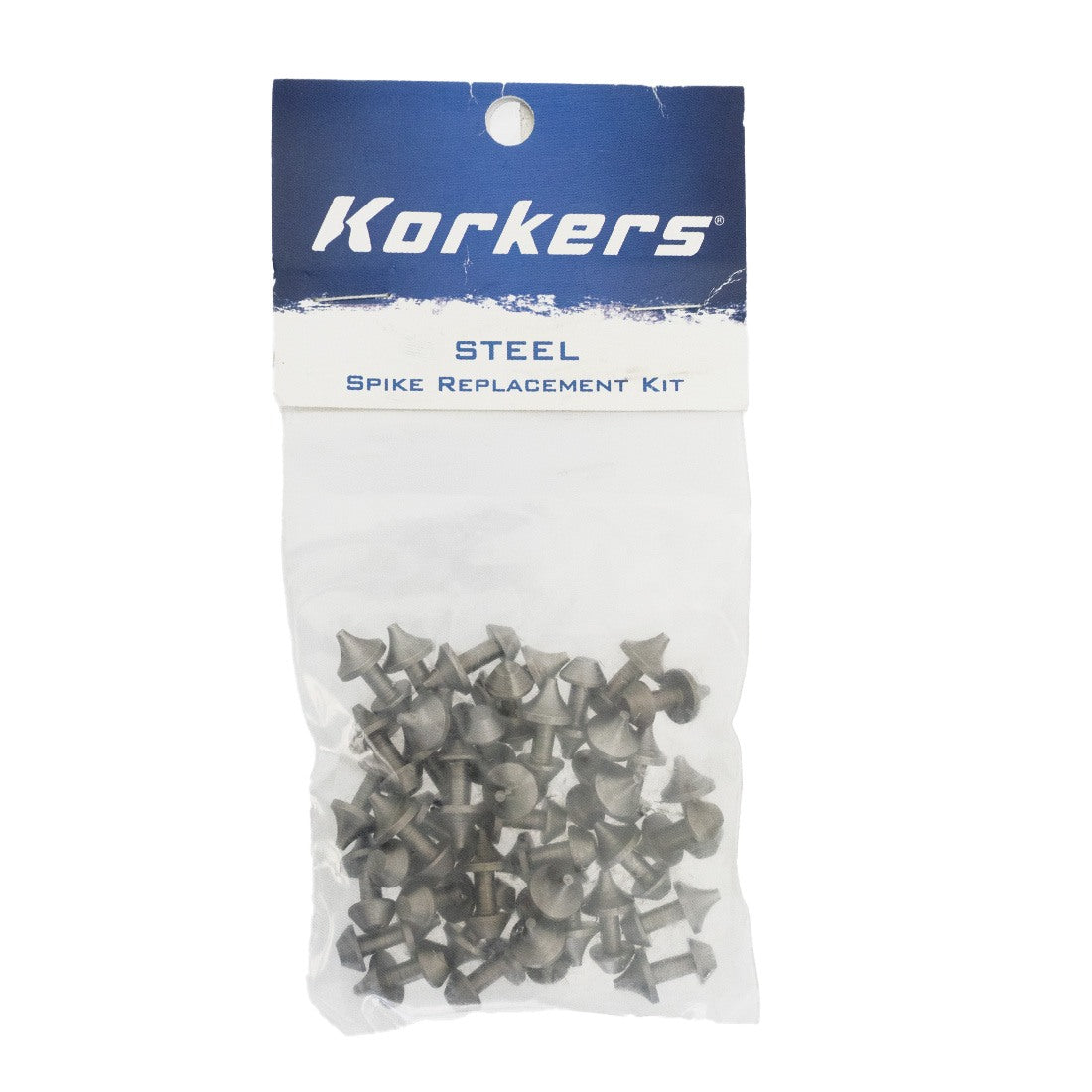 Korkers 40 Pack WorkTrax Steel Spike Replacement Kit Front View