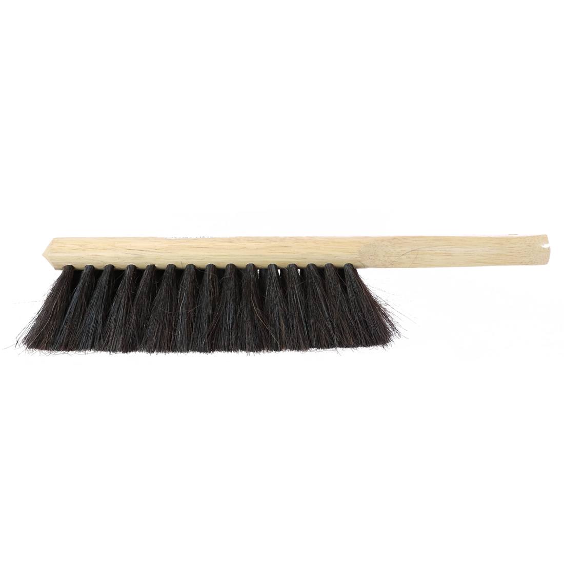 NICE Horsehair Fine Bristle Dust Brush - Side View