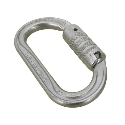 Petzl OXAN Triact-Lock Steel Carabiner Bottom View
