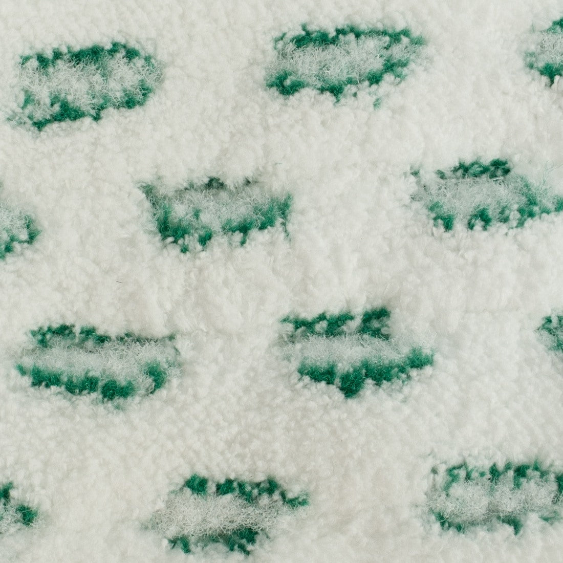 Pulex Cleano Green Spot Pad - 10 Inch - Detailed Fiber Close-Up View