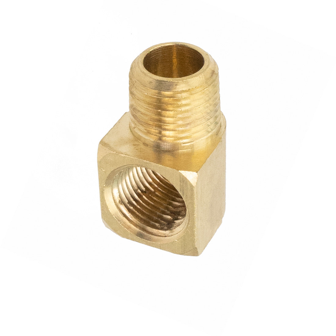 XERO Brass Elbow 3/8 Male x 3/8 Female - 90° Front View