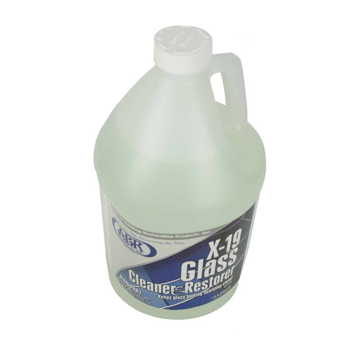American Building Restoration X-19 Glass Cleaner and Restorer Oblique Top View