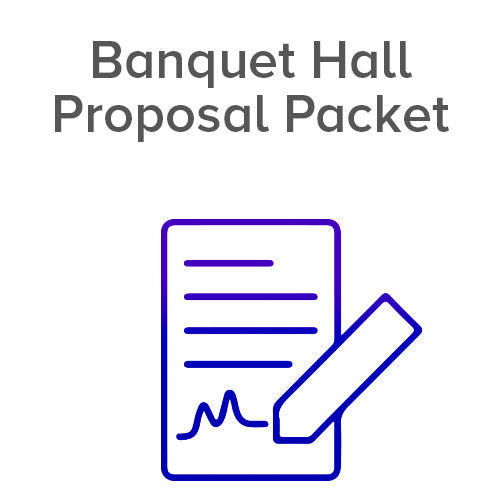 Banquet Hall Proposal Packet Icon