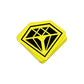BlackDiamond Squeegee Rubber Stickers Diamond Only Stack View With Top Sticker Skewed