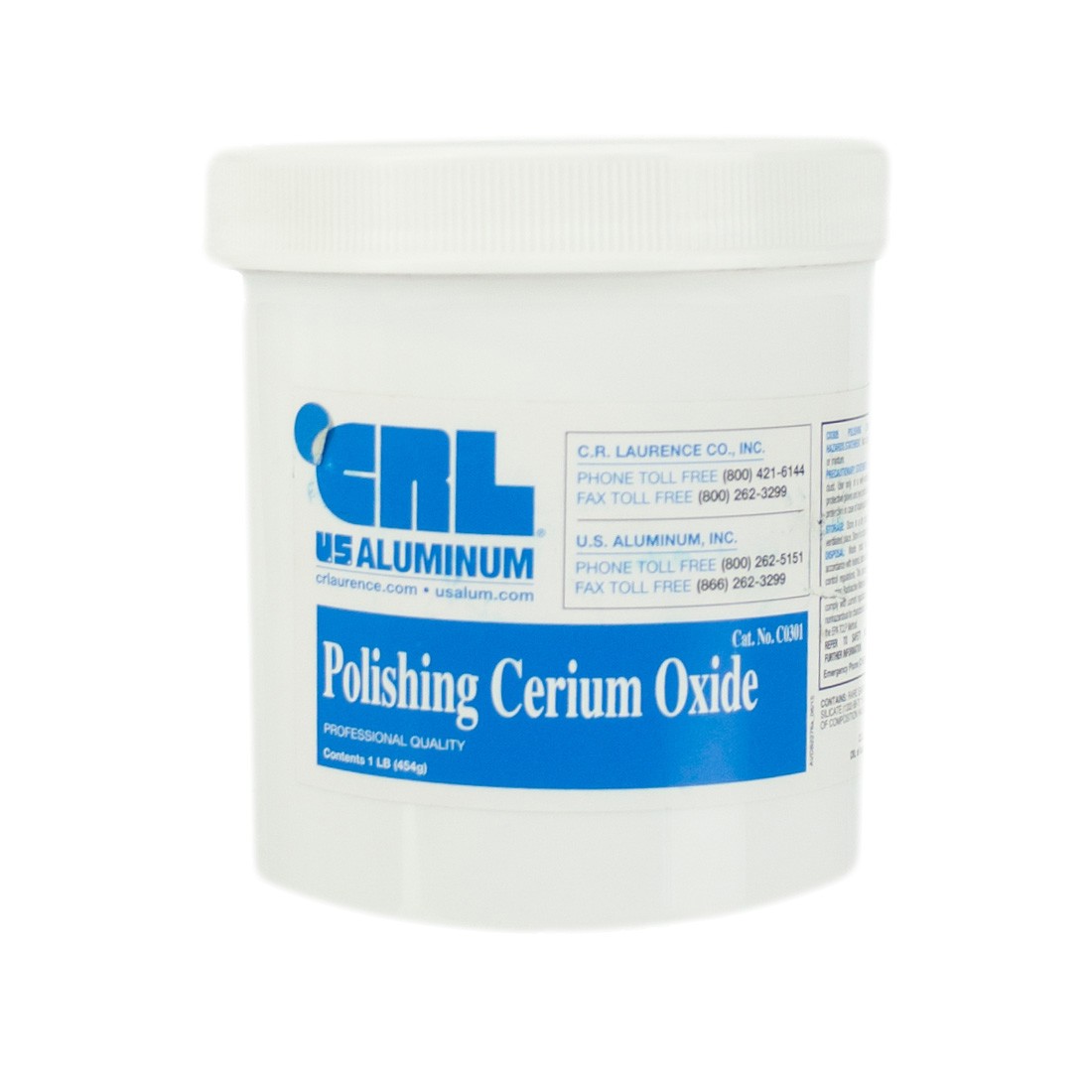 CRL Cerium Oxide Polishing Compound - Front View