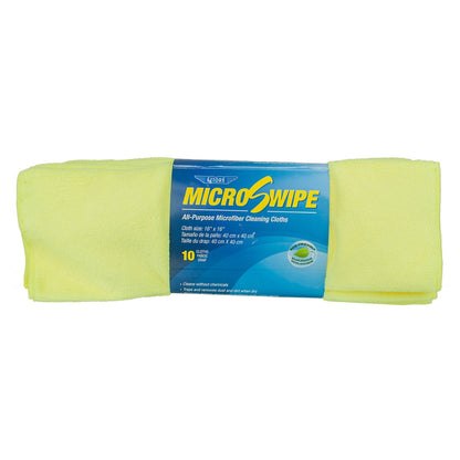 Ettore MicroSwipe Towel Yellow 10 Pack Front View