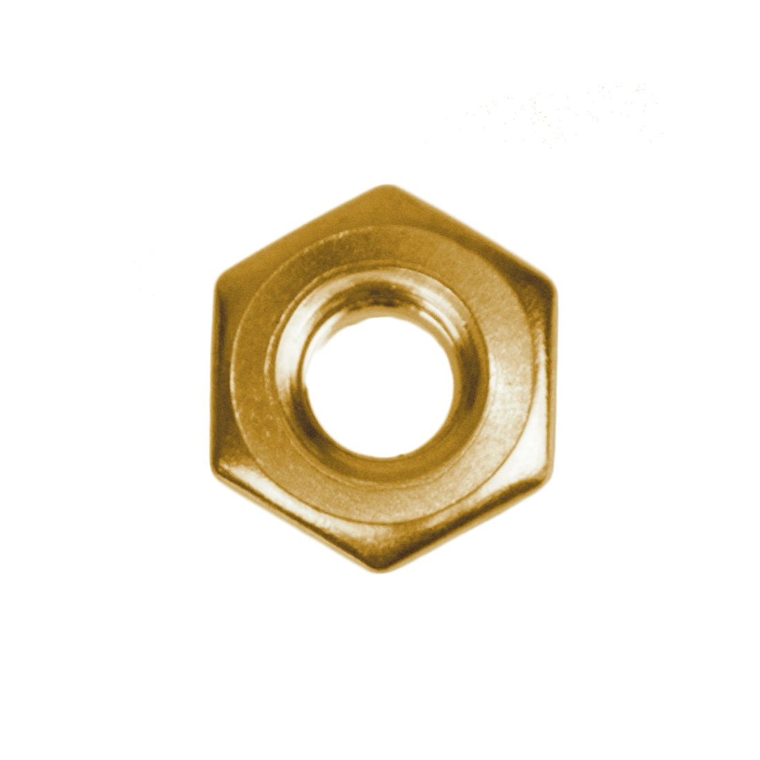 Ettore Nut for Brass Handle - Back View