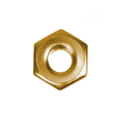 Ettore Nut for Brass Handle - Back View