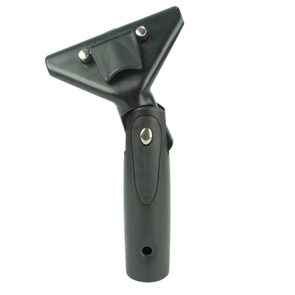 Ettore Pro+ Super System Squeegee Handle Swiveled Left Front View