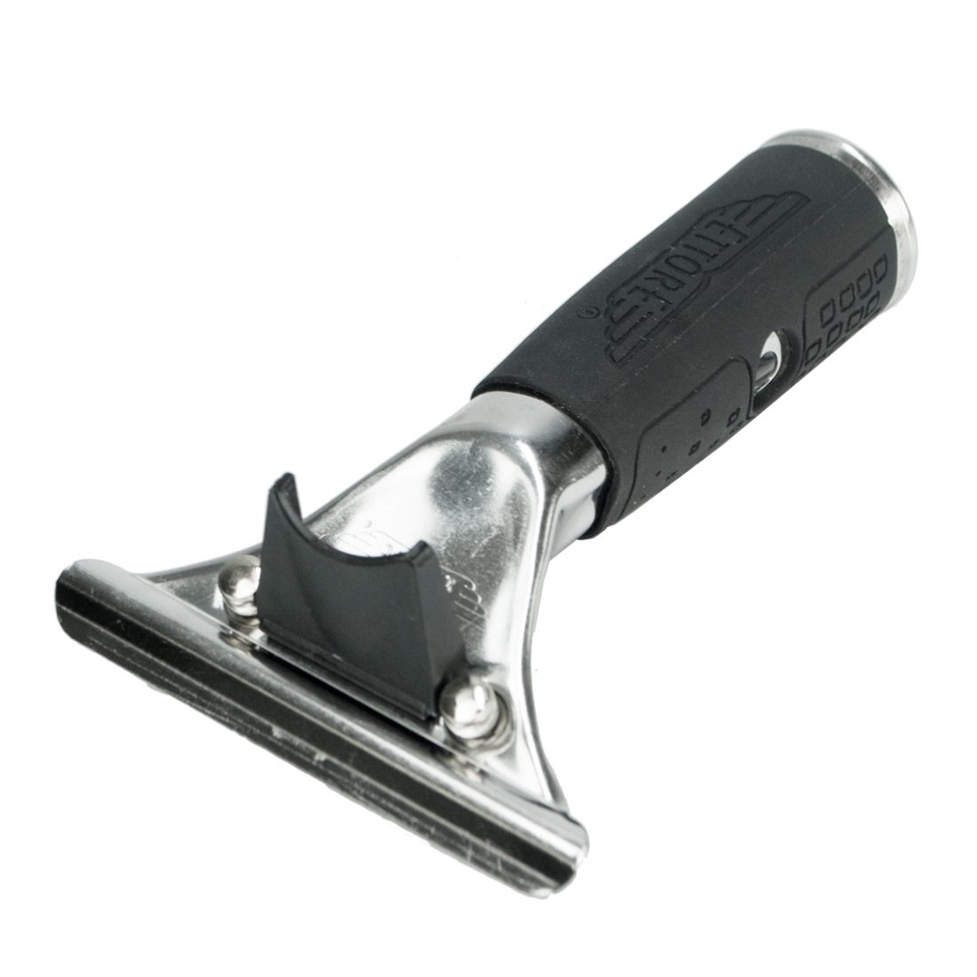 Ettore Quick Release Stainless Steel with Rubber Grip Squeegee Handle