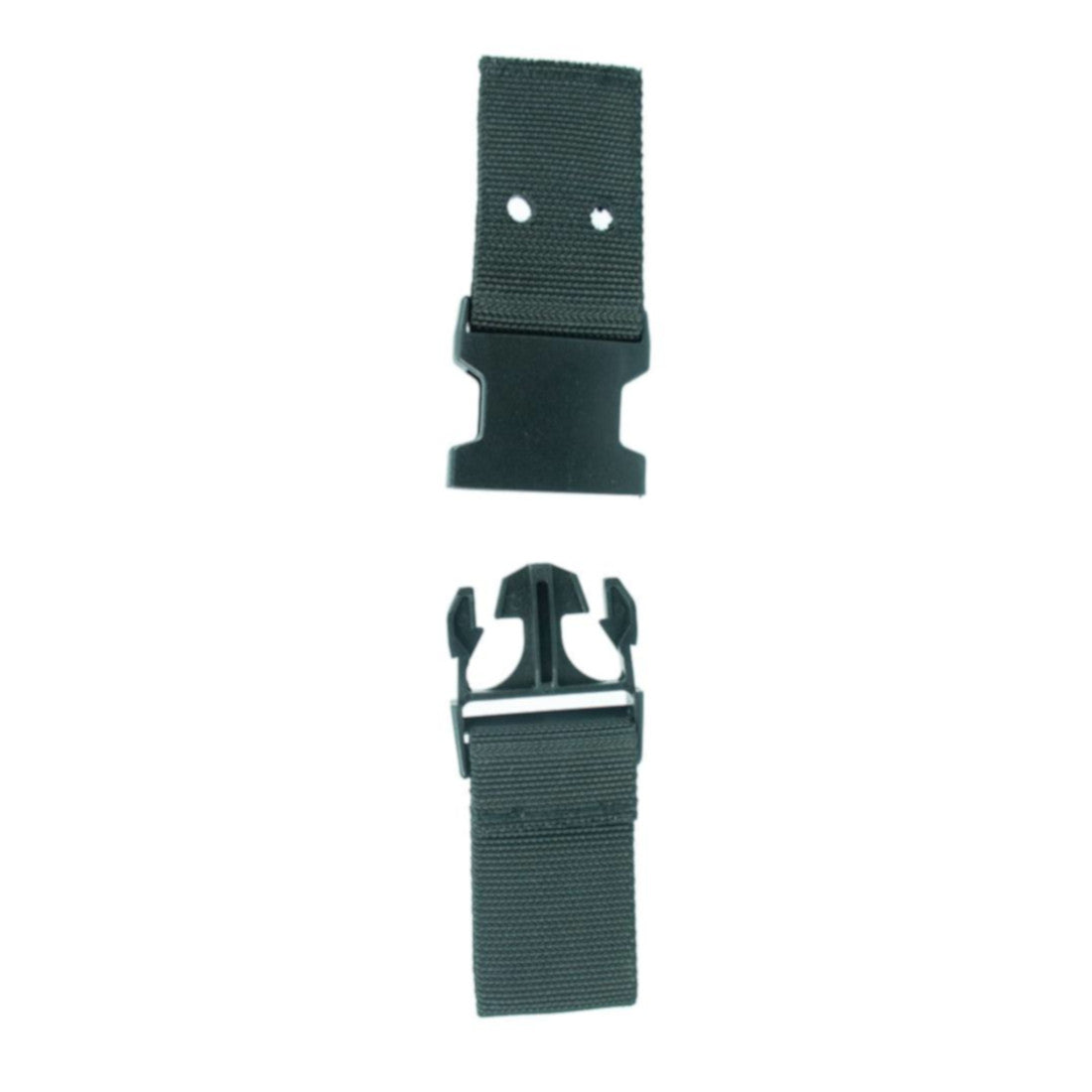 Ettore Sidekick Holster Male / Female Clip Ends - Unclipped - Front View