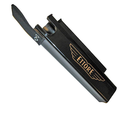 Ettore SideKick Holster with Non-Detachable Clip Tilted Right Angled Left Side View