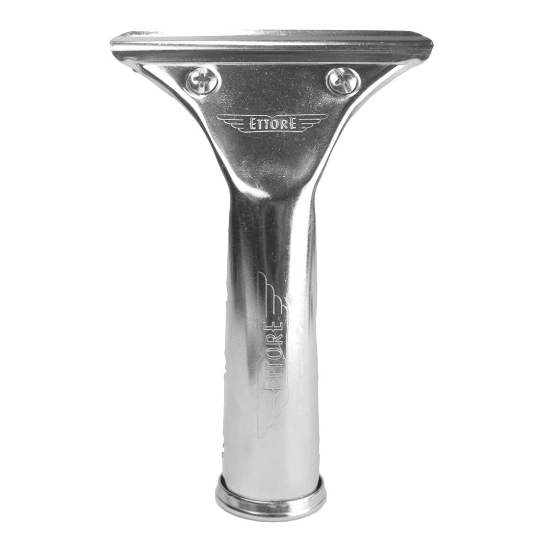 Ettore Stainless Steel Squeegee Handle Upright Front View