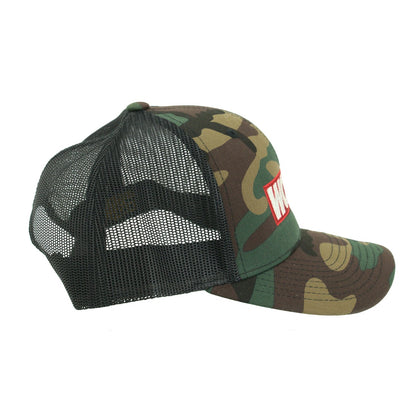 WCR Camo Hat Left Side View