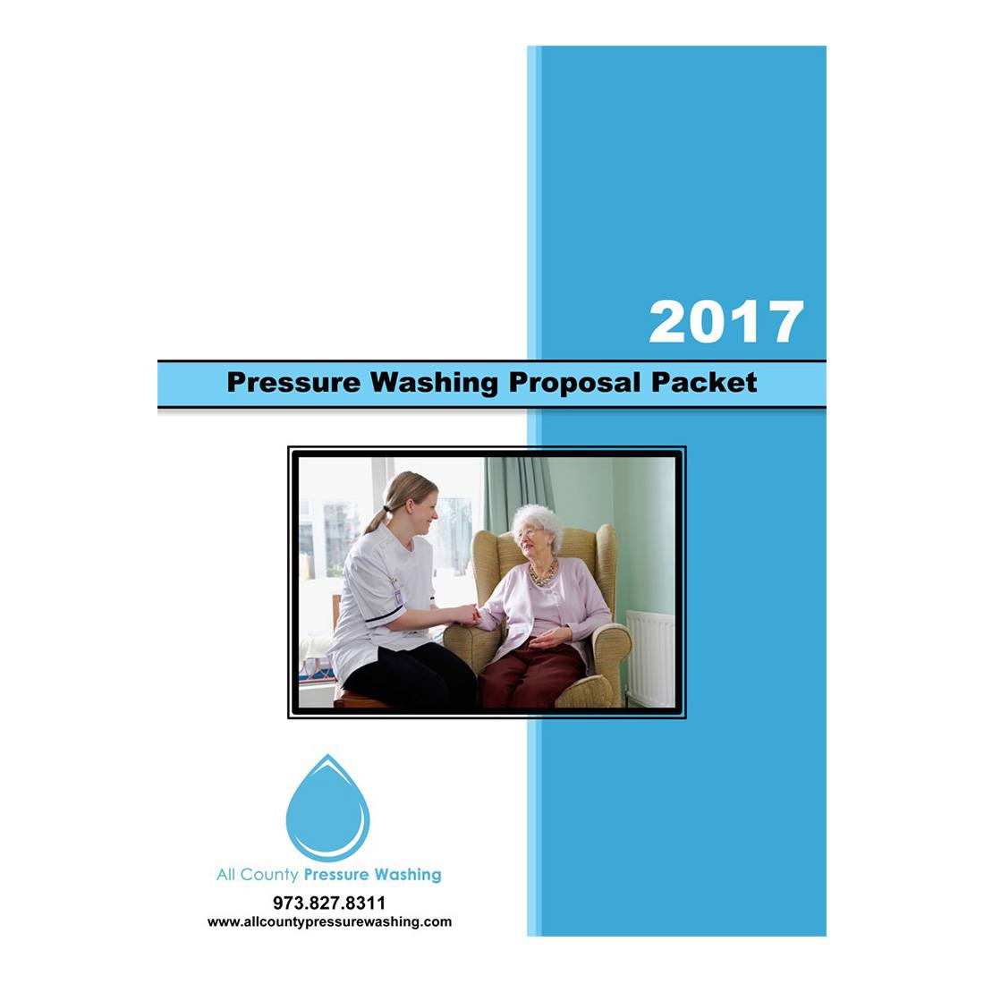 Hospital Proposal - Pressure Washing Proposal Packet - Front View