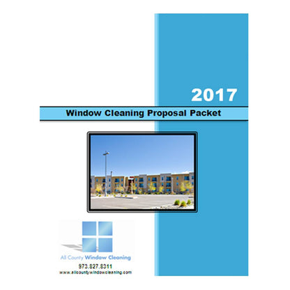Housing Association - Window Cleaning Proposal Packet Front View