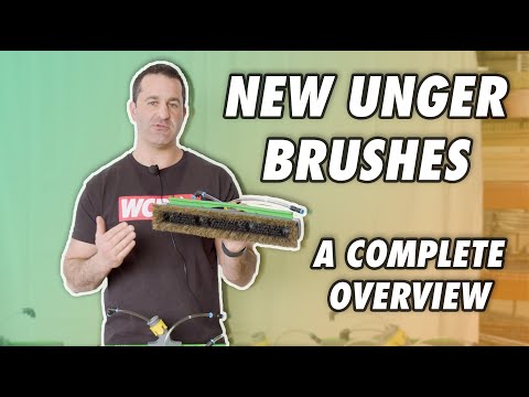 Unger Water Fed Brush Video