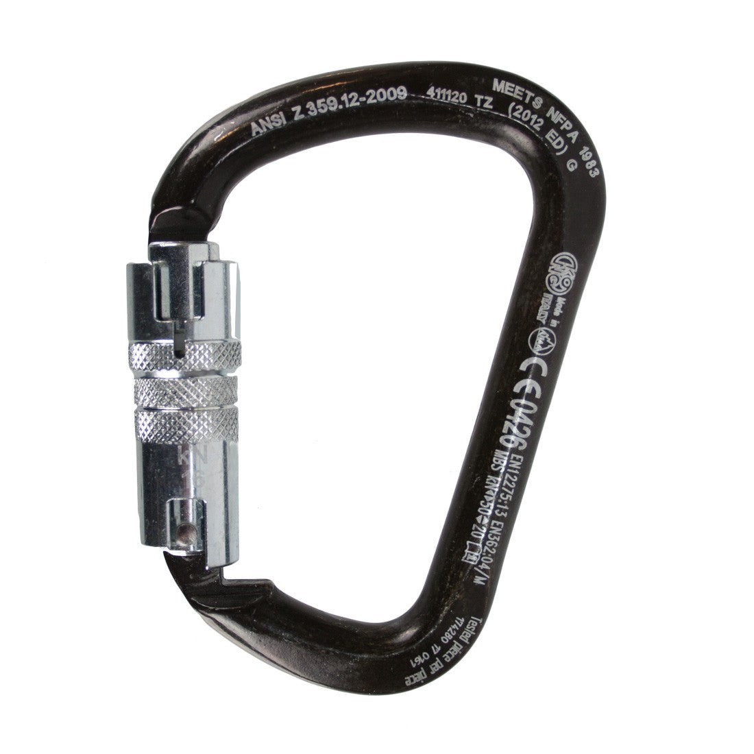 KONG ANSI Steel Carabiner Twist Lock - Extra Large