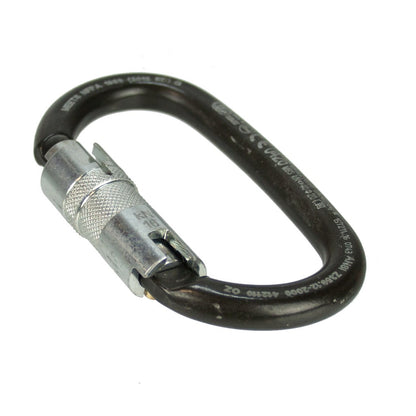 Liberty Mountain Steel Carabiner Twist Lock OVALONE Top View