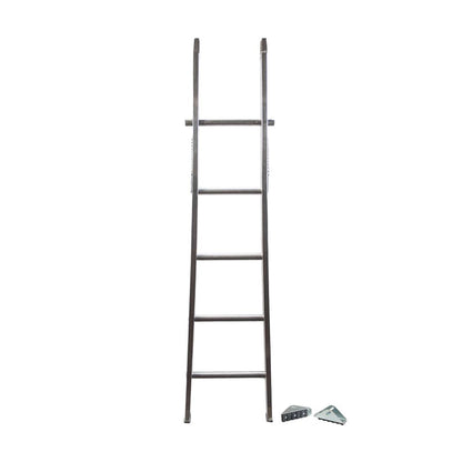 Metallic Ladder Base with Shoes - 6 Foot - Full Product View View