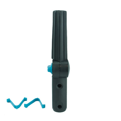 Moerman Angle Adapter with Clips 0 Degree Angle View