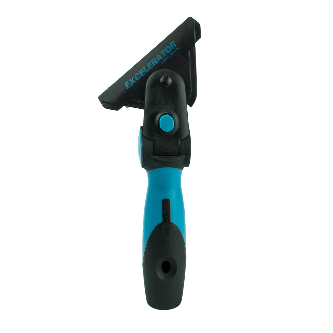 Moerman Excelerator Squeegee Handle - Front with Swiveled Head View