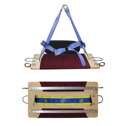 MIO Two Point Suspension Chair - Industrial - Seat Board - Front View (Top) Bottom View (Bottom)