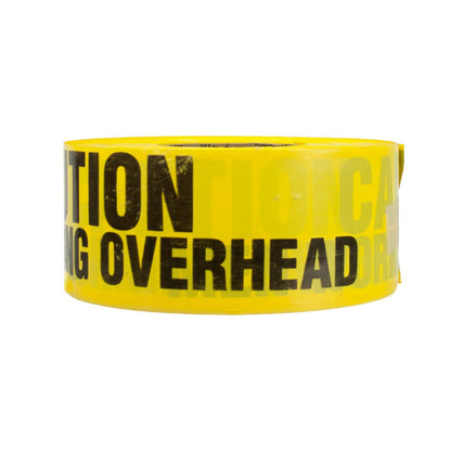 Mutual Industries Caution Tape - Right Side Roll View