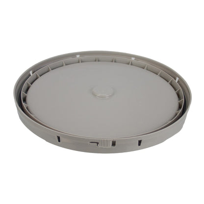NICE Round Bucket Gray Lid Bottom View