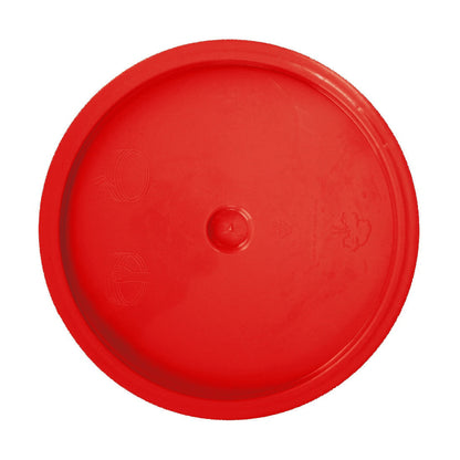 NICE Round Bucket Lid Red Front View