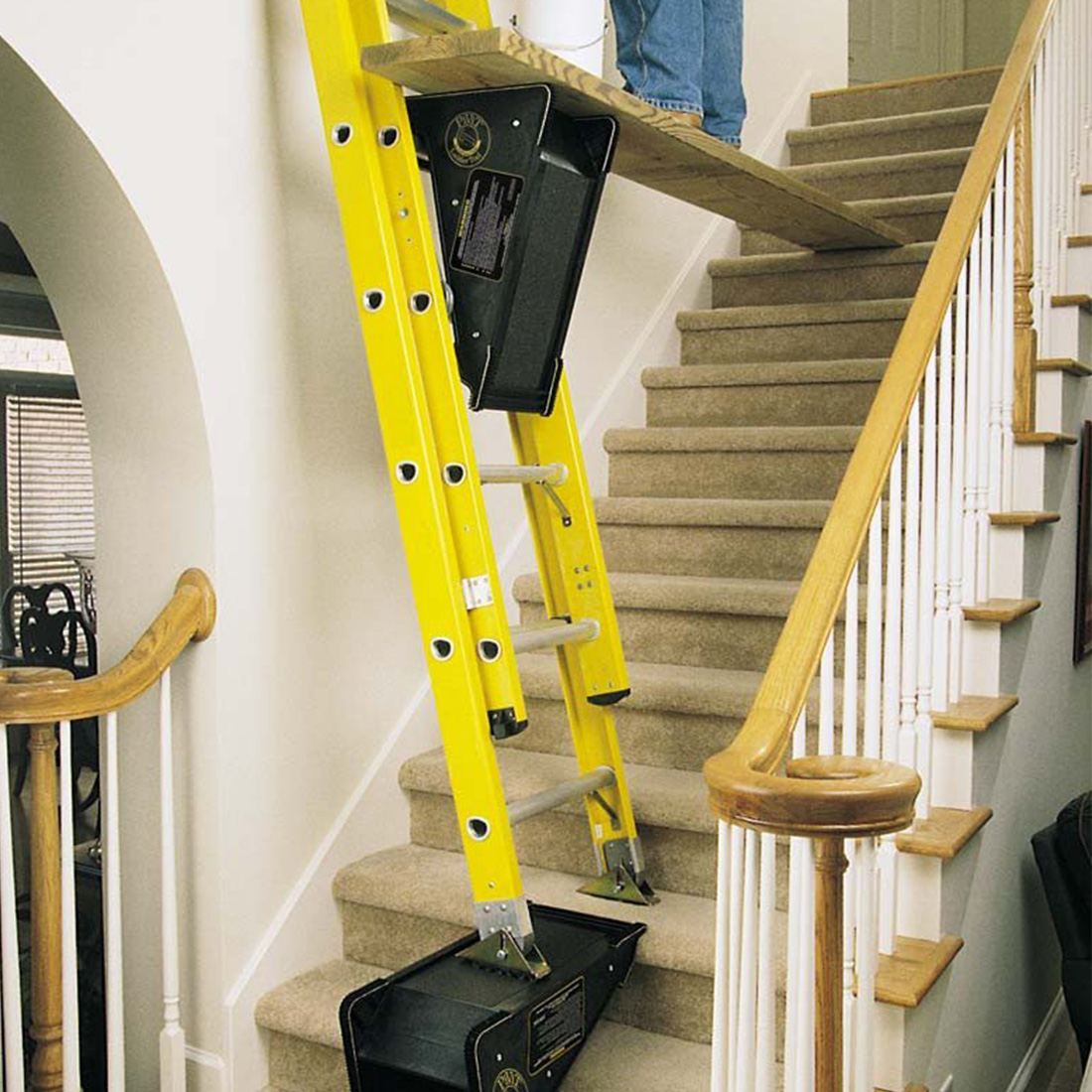 Pro-Vision-Tools-Pivit-Ladder-Tool-On-Stairs
