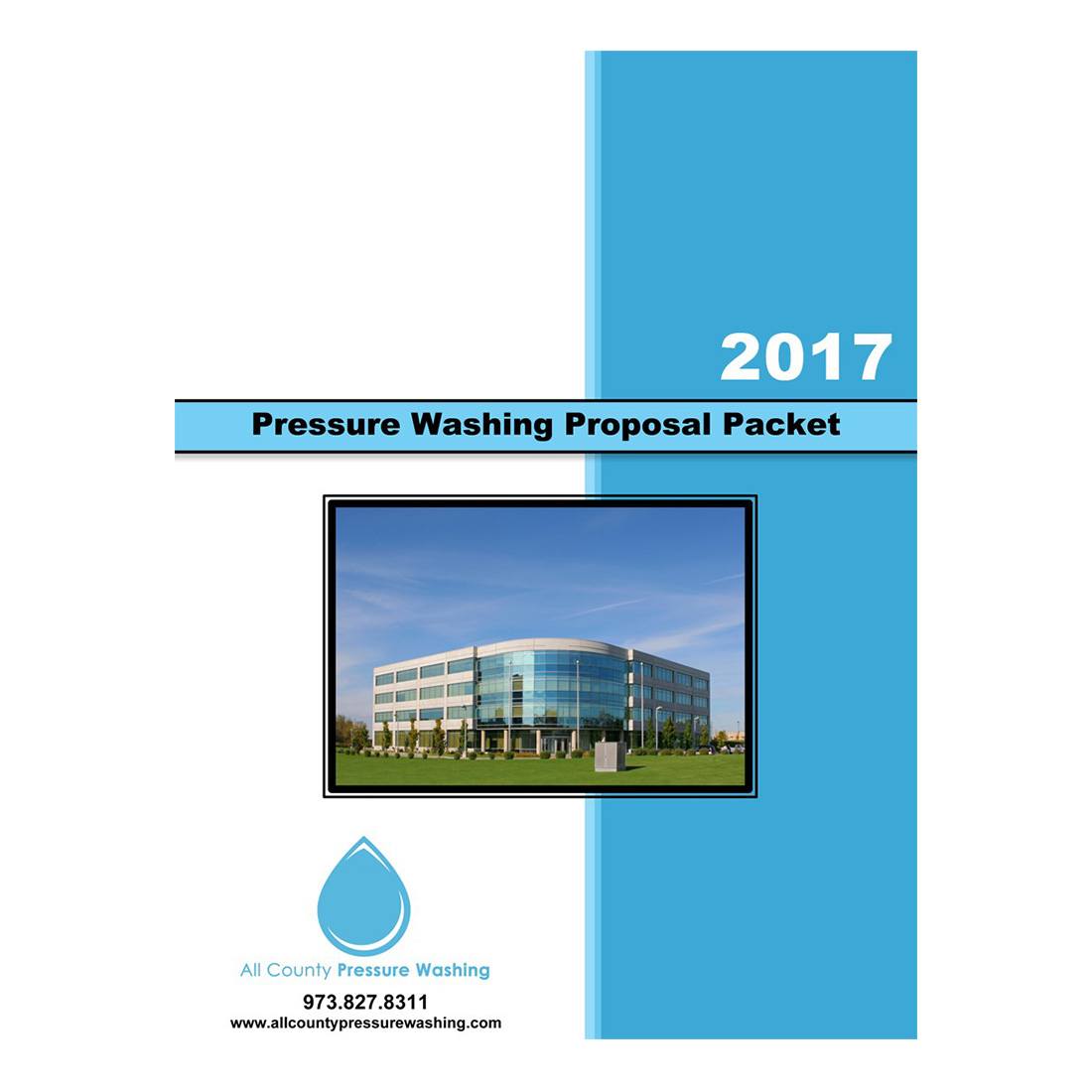 Proposal Manager - Pressure Washing Porposal Packet Front View