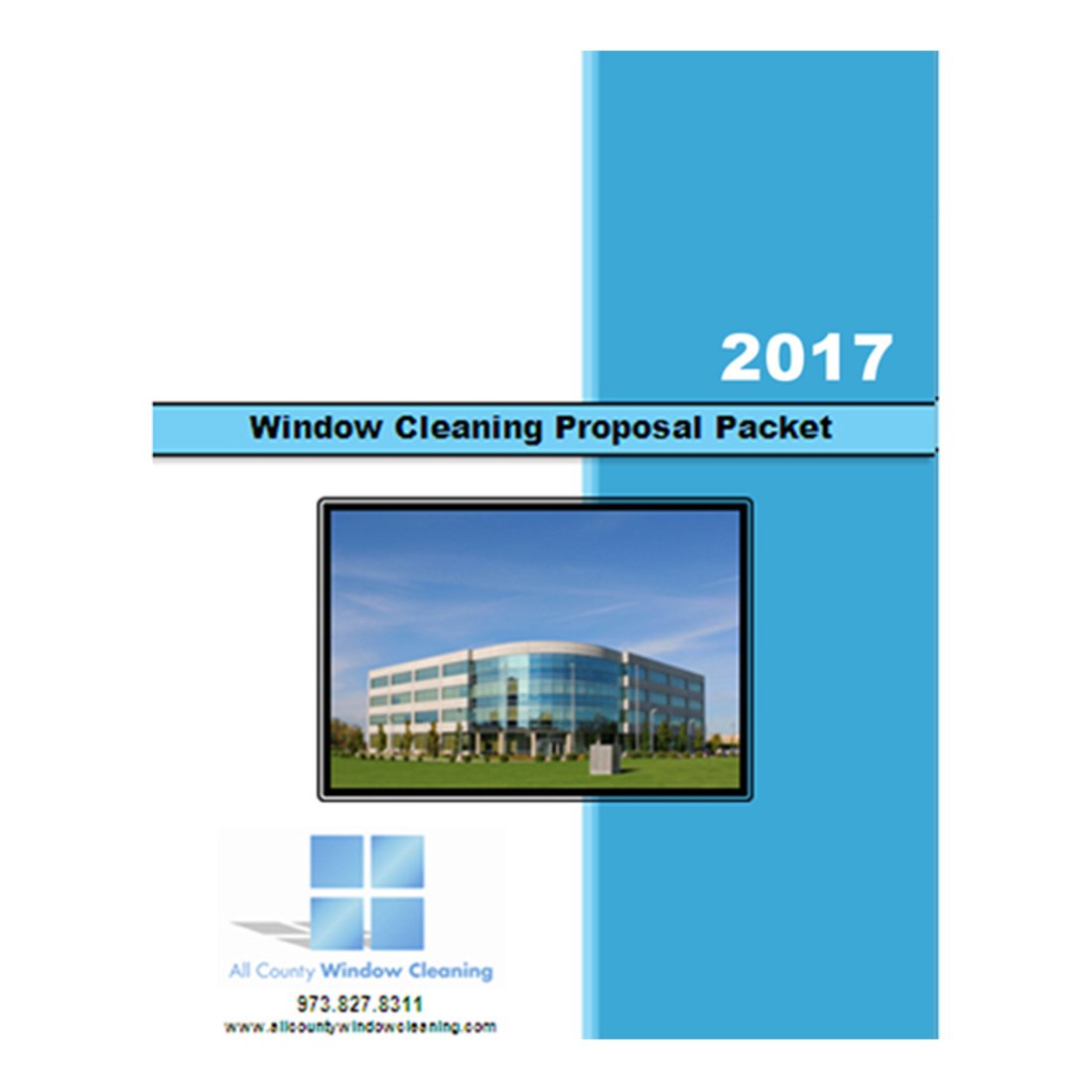 Proposal Manager - Window Cleaning Porposal Packet Front View