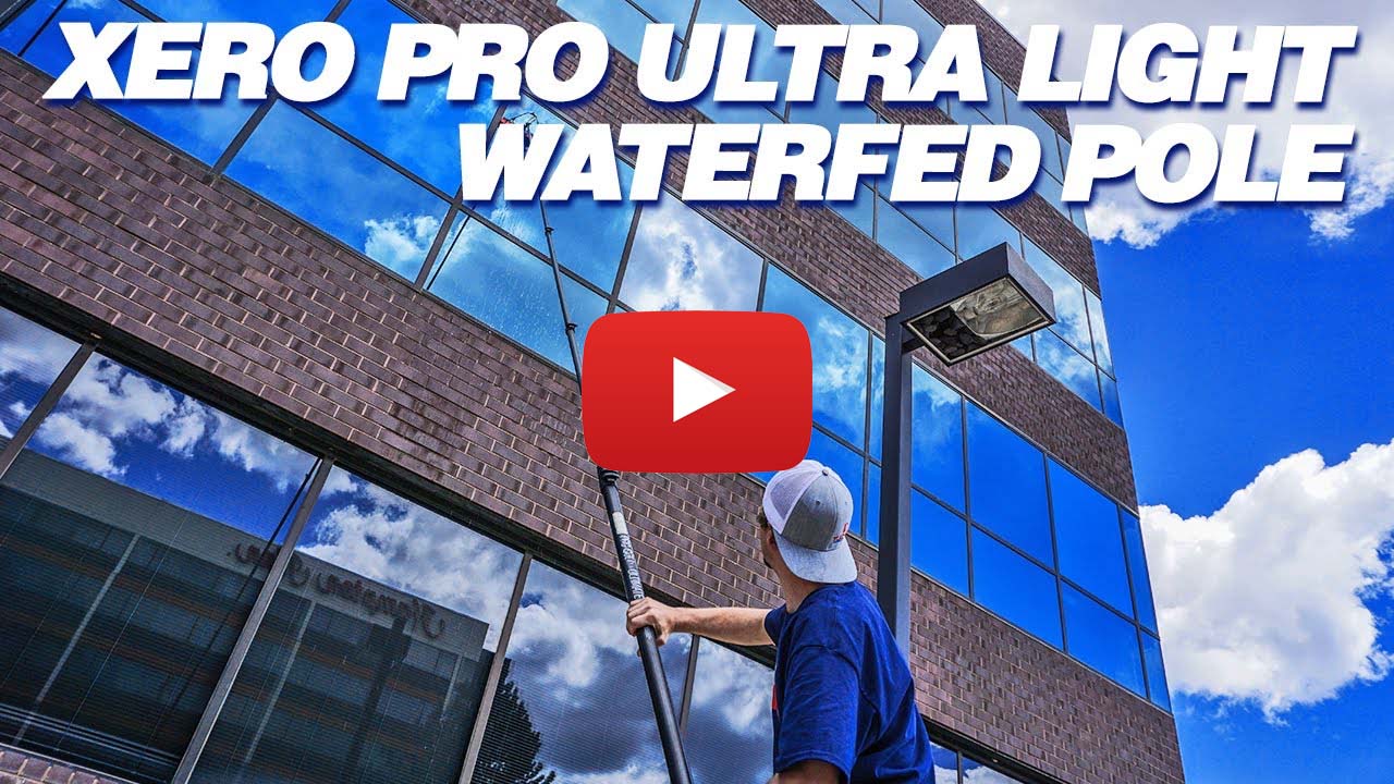 Xero Pro Ultra Light Water Fed Pole - YouTube Video Thumbnail View