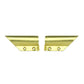 Pulex Brass Clips - Pack of 100 - Side by Side View