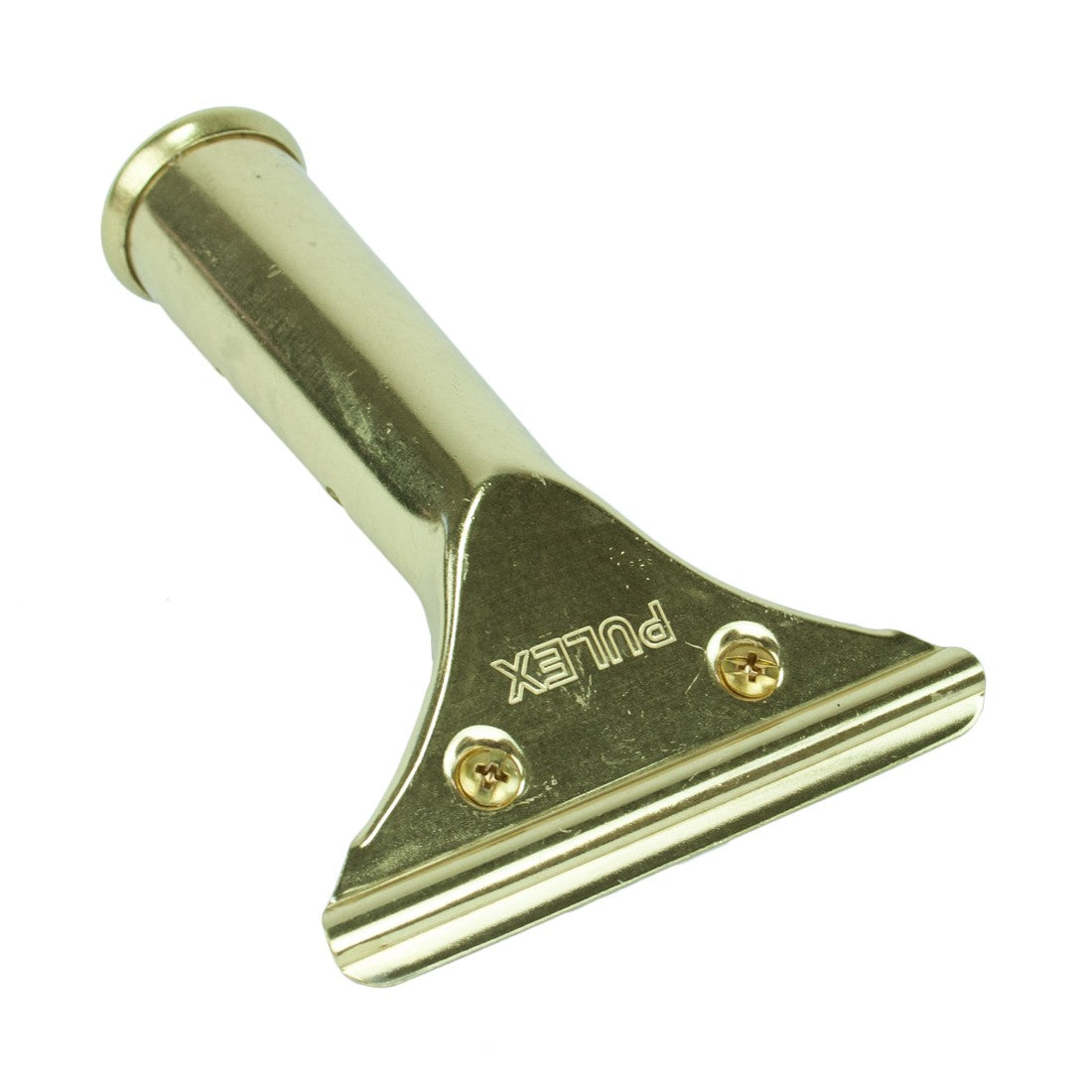 Pulex Traditional Brass Window Squeegee Handle - Oblique Top View