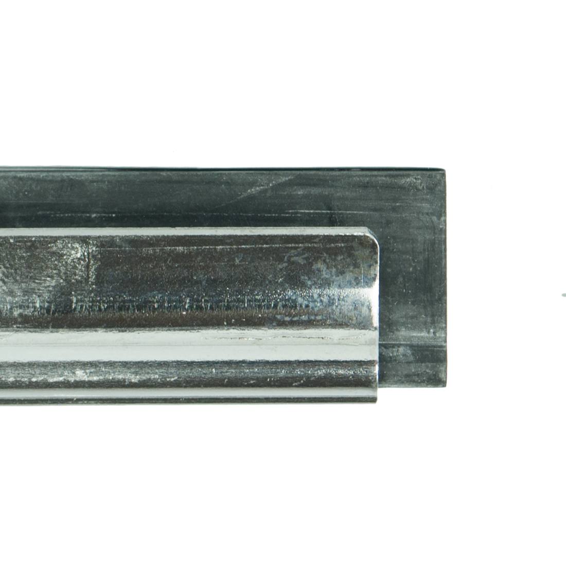 Pulex Stainless Steel Squeegee Rubber Close Up View