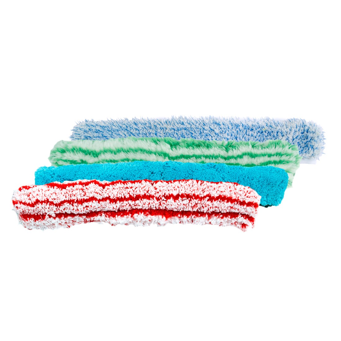 Scrubber Sleeve Value Pack Laid in Front of Each Other Top Angle View